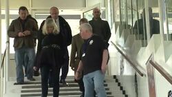Nigel Farage walking into Thanet beer festival News Clip