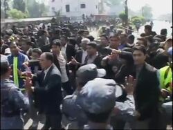 Police fire on protesting lawyers in Nepal''s capital, arrests Instructional Video
