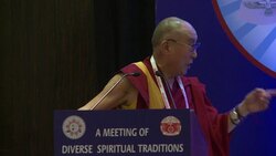 CLEAN : Dalai Lama slams killings in the name of religion News Clip