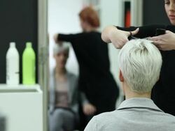 Haircut Stock Footage