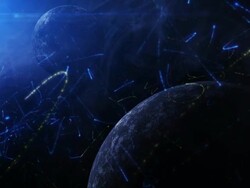 Cosmic chaos Stock Footage