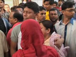 Relatives wait for news of missing following two-day mutiny News Clip