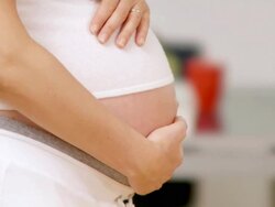 HD: Pregnant Woman Stock Footage