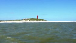 Texel Island on North Sea Netherlands Stock Footage
