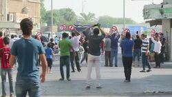 CLEAN : Bahrain : Shiite demonstrators demonstrate against poll News Clip
