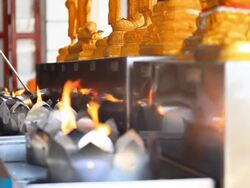 Cultural philanthropy. By oil. Stock Footage