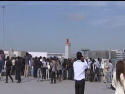 The first Boeing 787 landed Wednesday in Tokyo where launch customer All Nippon Airways will prepare the long-delayed aircraft for its inaugural commercial flight. Instructional Video