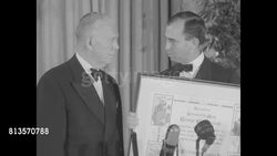 Retired US General George Marshall receives Four Freedoms Award in NY City News Clip