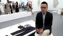 Giant balloon dog welcomes visitors at Frieze art fair News Clip