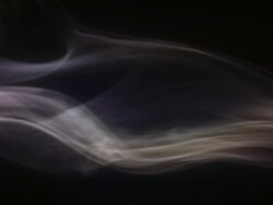 Stream of smoke Stock Footage