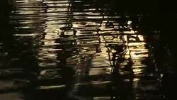 reflection in water Stock Footage