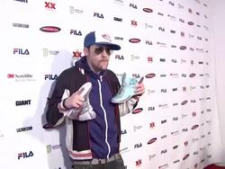 Sportie LA, Fila and 3M Launch the Special Edition Melrose Shoe Collection Stock Footage