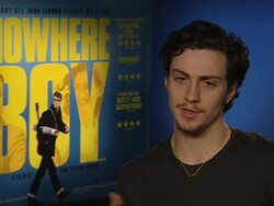 Nowhere Boy Interviews Stock Footage