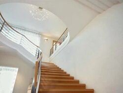 HD: Luxury Stairway Stock Footage