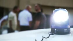 Police Siren Stock Footage