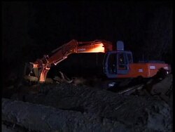 A landslide Tuesday in a region hit hard by last week's storms slammed into at least four homes and covered a highway shortly after it was closed, officials said. No injuries were reported. News Clip
