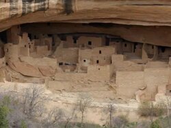 HD video Ancestral Pueblo ruins in Mesa Verde NP Colorado Stock Footage