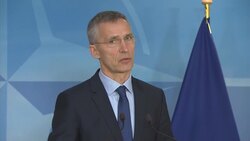 NATO Sec Gen and Estonian PM at joint news conf Instructional Video