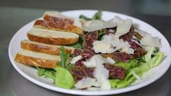 Delicious meal Stock Footage