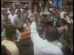 Managua - Sandinista/Contras pact signed News Clip