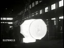 Cali Iron factory molten steel Instructional Video