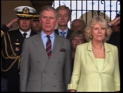 Prince Charles and wife visit royal palace, Galapagos arrival News Clip