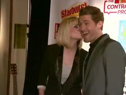 Carrie Keagan and Matthew Morrison at the Starburst Presents Songwriters Music Series To Benefit The VH1 Save The Music Foundation With Matthew Morrison at New York NY.  Stock Footage