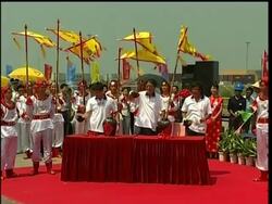 Chinese sailor sets off on epic voyage to Kenya News Clip