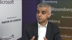 London Mayor Sadiq Khan on Tech, Brexit, Trump News Clip