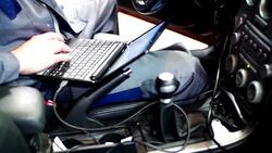 On board diagnostics. Stock Footage