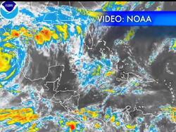 Hurricane Alex ripped off roofs, caused severe flooding and forced thousands of people to flee coastal fishing villages in northern Mexico, before weakening to a tropical storm. (July 1) News Clip