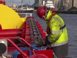 Pelamis Wave Power Tests News Clip