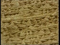 IRAQ: ASSYRIAN KING SENNACHERIB PORTRAIT (V) News Clip
