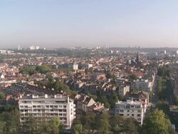 WS View of Brussels city / Brussels, Brussels, Belgium  Stock Footage
