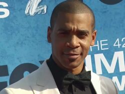 Aaron D. Spears at the 42nd NAACP Image Awards at Los Angeles CA. (Footage by WireImage Video/GettyImages) Stock Footage