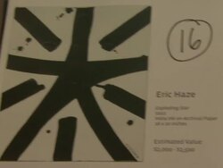 ATMOSPHERE: signage and art at  "Block Party 2012" Hosted By The Horticultural Society of New York Stock Footage