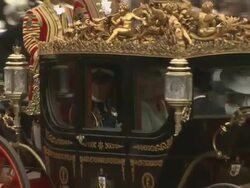 Prince Charles, Prince of Wales, Michael Middleton, Carole Middleton Prince Philip, Duke of Edinburgh, Queen Elizabeth II, Camilla, Duchess of Cornwall. (Footage by WireImage Video/GettyImages) Stock Footage
