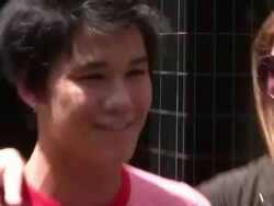 Boo Boo Stewart at Universal City Walk at the Celebrity Sightings in Los Angeles at Los Angeles CA. (Footage by WireImage Video/GettyImages) Stock Footage