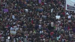 CLEAN : Gender equality at heart of South American rallies News Clip