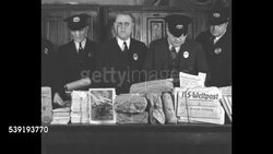 Nazi propaganda seized from German freighter in New York City News Clip