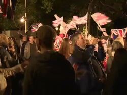 ATMOSPHERE: BBC Concert Diamond Jubilee at Buckingham Palace on June 04, 2012 in London, England (Footage by WireImage Video/Getty Images) Stock Footage