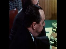 SYND 21-3-73 ITT EXECUTIVE TELLS OF MEETINGS WITH CIA ON CHILE ELECTIONS News Clip