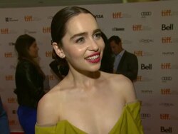 INTERVIEW - Emilia Clarke on her character, Jude Stock Footage