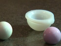 Artificial Hip For Replacement Surgery Stock Footage