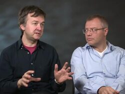 INTERVIEW - Edmon Roch, Daniel Monzon on the film having interest in remaking it, having support behind them to make the film at 'El Nino' Interviews Stock Footage