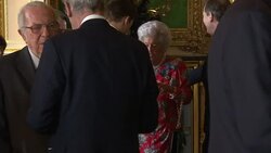 Order of Merit reception at Windsor Castle News Clip
