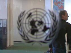 'Welcome to Gulu' Exhibition and Benefit Art Sale for the UNODC Stock Footage