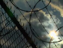 Razorwire Clouds Stock Footage