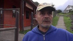 Volcanic debris blankets much of nearby town Instructional Video