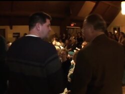 The Associated Press followed undecided voter Daune Adamson during Thursday night's caucus event in Indianola. News Clip